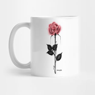 Pink Rose Mug